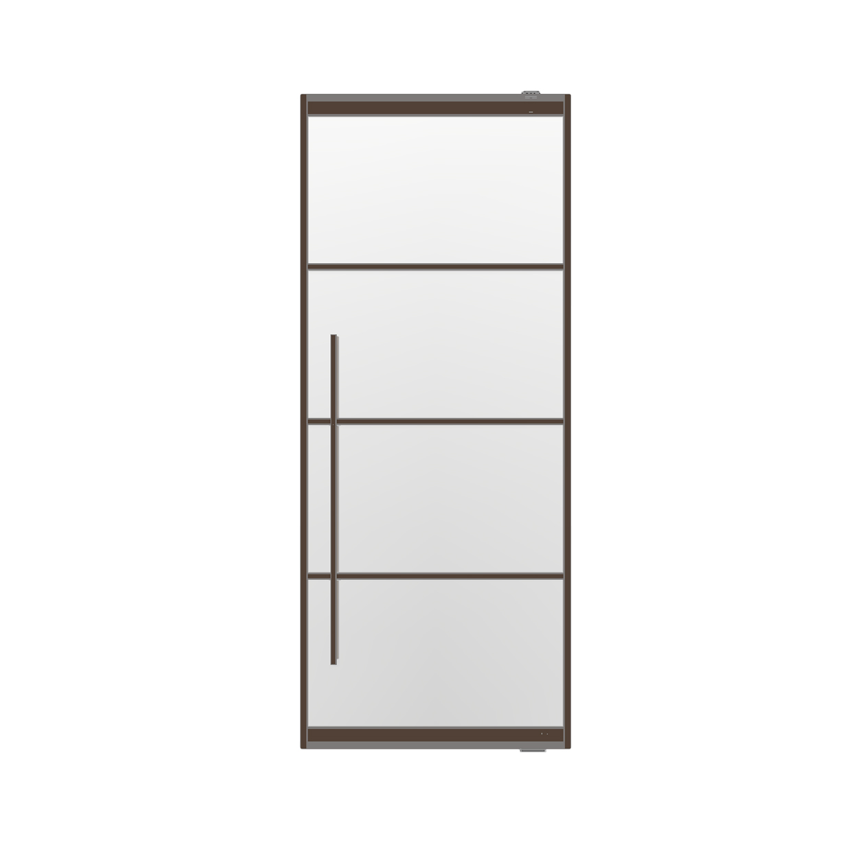 Skantrae SlimSeries Alu - Dubbele Metalen Taatsdeur Brons